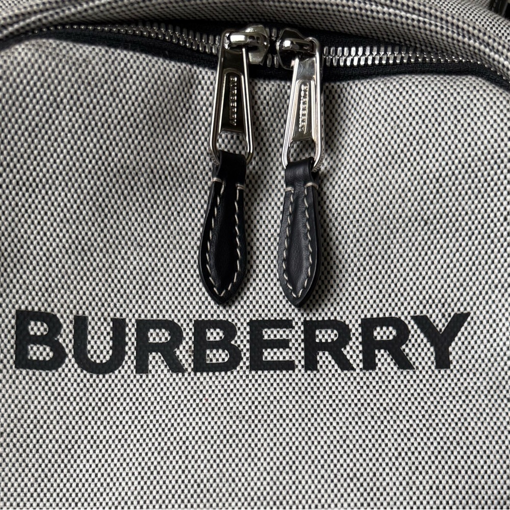 BURBERRY Horseferry Print  Canvas Backpack. Certified Authentic w/ COA. Unisex - Picture 14 of 16